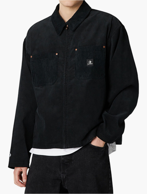 MyRunway | Shop Converse Black Lightweight Shop Jacket for Men